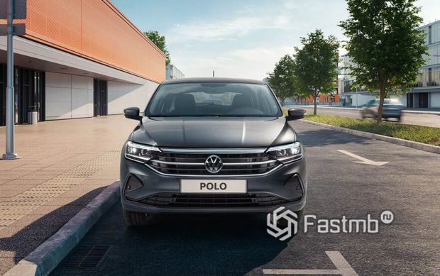 Volkswagen Polo 2020, вид спереди