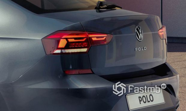 Volkswagen Polo 2020, задние стопы