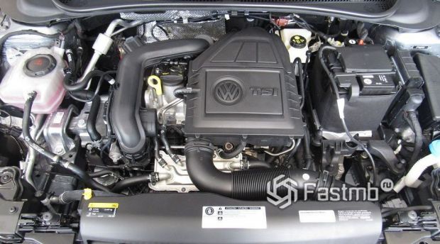 Volkswagen Polo 2020, турбированный двигатель