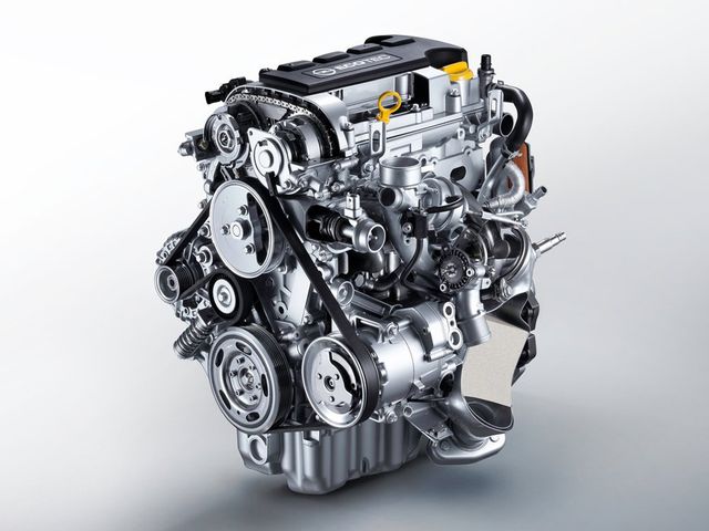 Схема мотора Opel Astra G