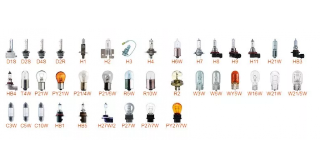 Разновидности ламп