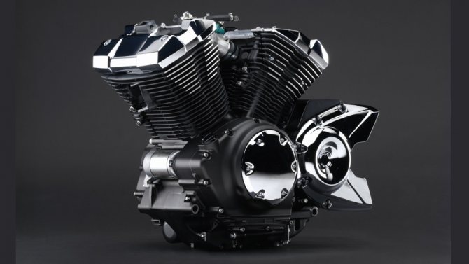Двигатель Yamaha XVS950A